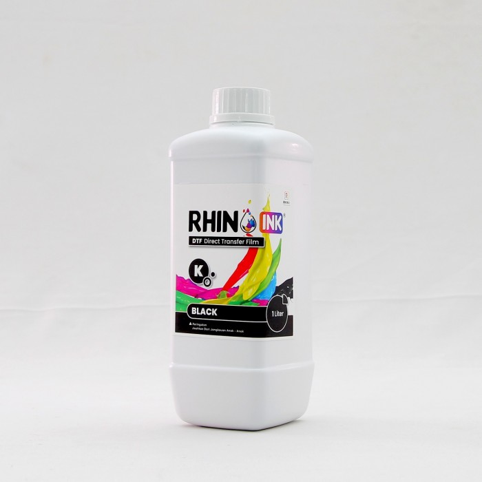 Rhino Tinta DTF ( Direct Transfer Film ) Black 1 Liter